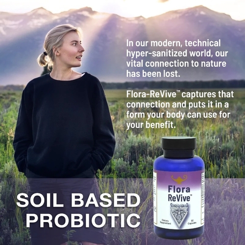 Flora ReVive - Soil Based Probiotic - 60 Capsules