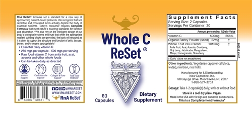 Whole C ReSet - Vitamin C - Capsules