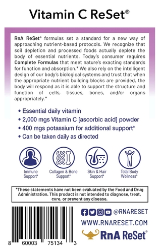 Vitamin C ReSet - Vitamin C - Drink in Powder